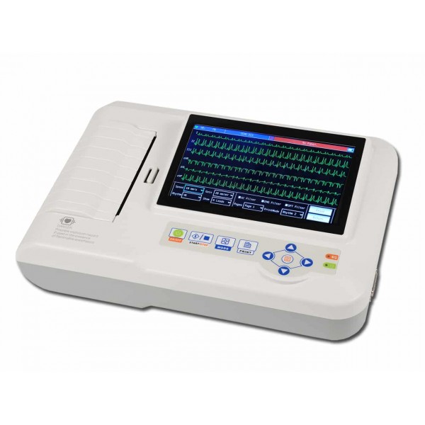 Εξακάναλος καρδιογράφος με monitor Contec ECG 600G