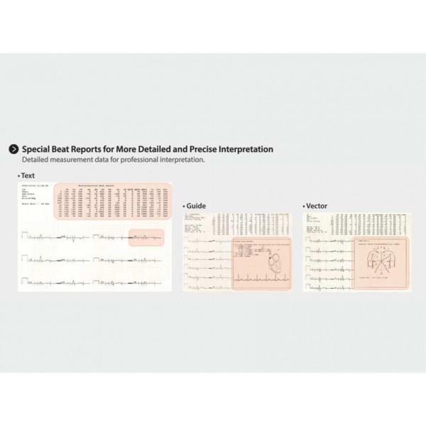 Καρδιογράφος ECG CARDIO 7 (12 κανάλια με οθόνη αφής)