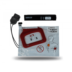 Σετ Φορτιστή  και Ηλεκτροδίων Απινίδωσης για Απινιδωτή Physio-Control LIFEPAK CR Plus
