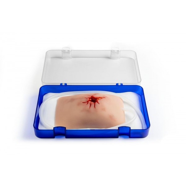 Wound Moulage "Shot Groin, Wound Packing" – Προσομοίωση Τραύματος από Πυροβολισμό στη Βουβωνική Περιοχή με Δυνατότητα Επικάλυψης Τραύματος