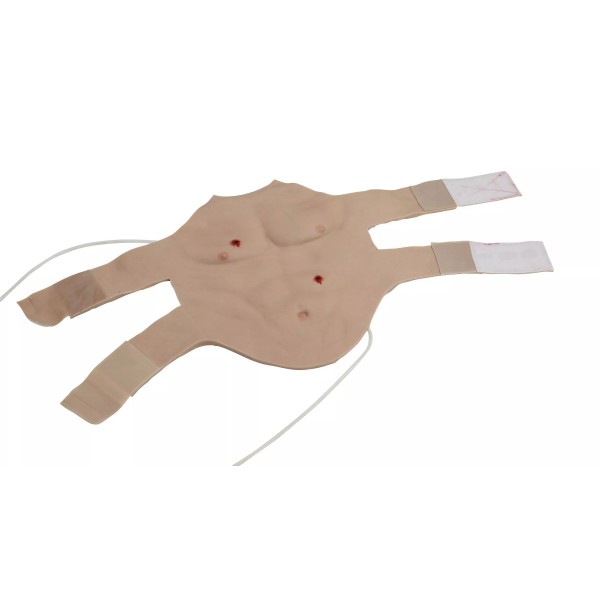 Chest Skin with Gunshot Wounds – Δέρμα Θώρακα με Τραύματα από Πυροβολισμό για Εφαρμογή