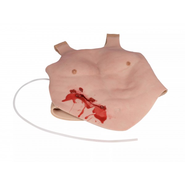 Chest Skin with Shrapnel Wound – Δέρμα Θώρακα με Τραύμα από Θραύσμα για Εφαρμογή