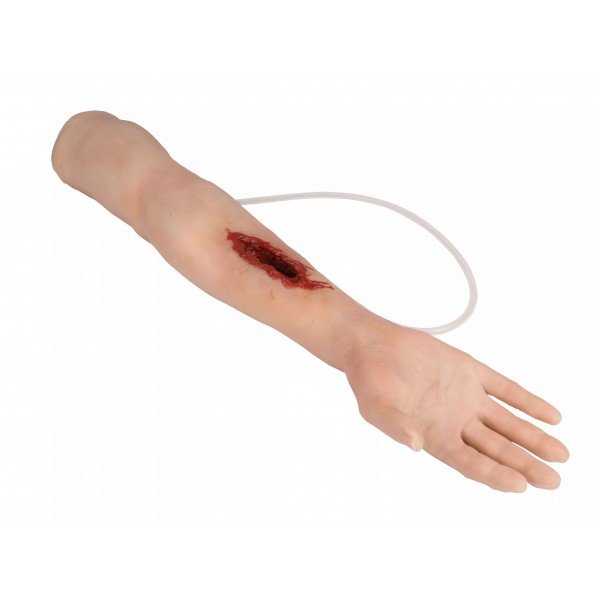 Trauma Arm Laceration Task Trainer – Εκπαιδευτικό Μοντέλο Χεριού με Ρήξη και Αιμορραγία