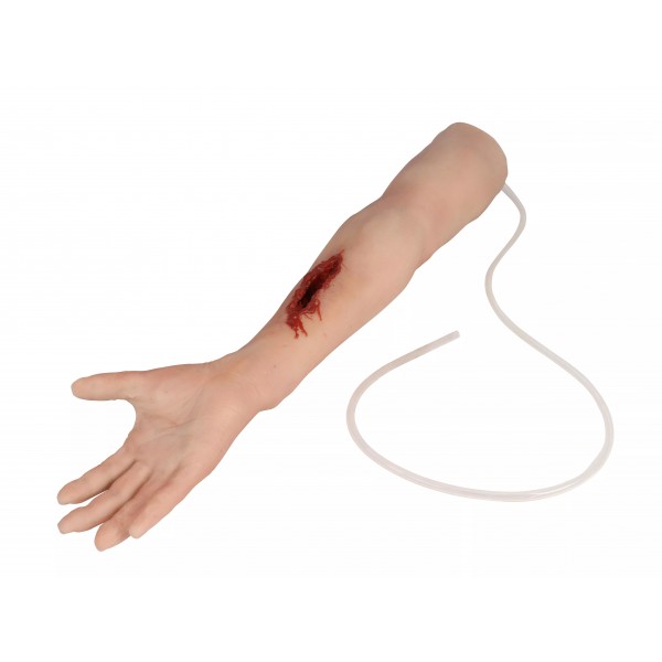 Trauma Arm Laceration Task Trainer – Εκπαιδευτικό Μοντέλο Χεριού με Ρήξη και Αιμορραγία