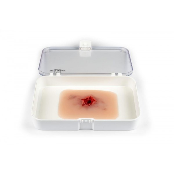 Wound Moulage "Bullet Exit Hole" – Προσομοίωση Τραύματος Εξόδου Σφαίρας