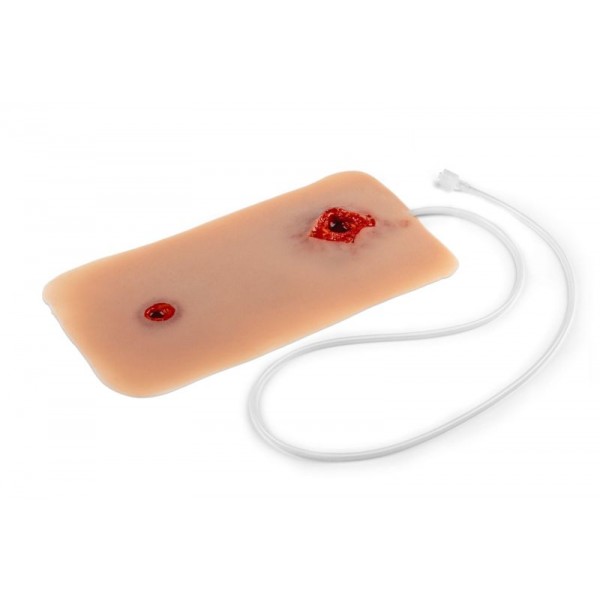 Wound Moulage – Τραύμα από Σφαίρα στο Πόδι με Λειτουργία Αιμορραγίας Wound Moulage – Τραύμα από Σφαίρα στο Πόδι με Λειτουργία Αιμορραγίας