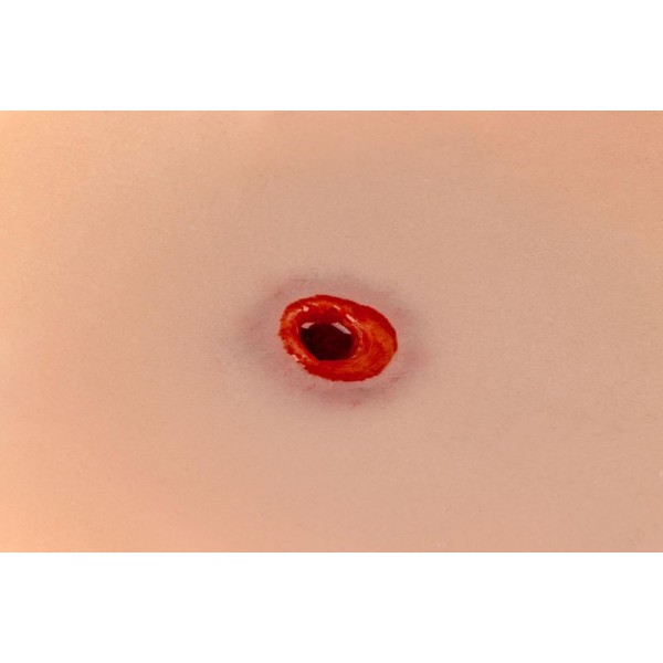 Wound Moulage – Τραύμα από Σφαίρα στο Πόδι με Λειτουργία Αιμορραγίας Wound Moulage – Τραύμα από Σφαίρα στο Πόδι με Λειτουργία Αιμορραγίας
