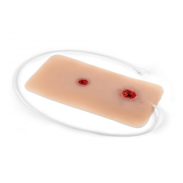 Wound Moulage – Τραύμα από Σφαίρα στο Χέρι με Λειτουργία Αιμορραγίας Wound Moulage – Τραύμα από Σφαίρα στο Χέρι με Λειτουργία Αιμορραγίας