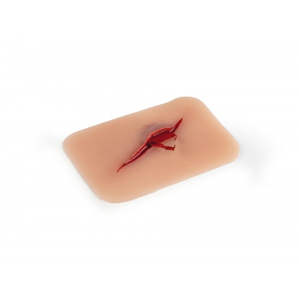 Wound Moulage "Cut with Glass Fragment" – Προσομοίωση Κοπής με Θραύσμα Γυαλιού Wound Moulage "Cut with Glass Fragment" – Προσομοίωση Κοπής με Θραύσμα Γυαλιού