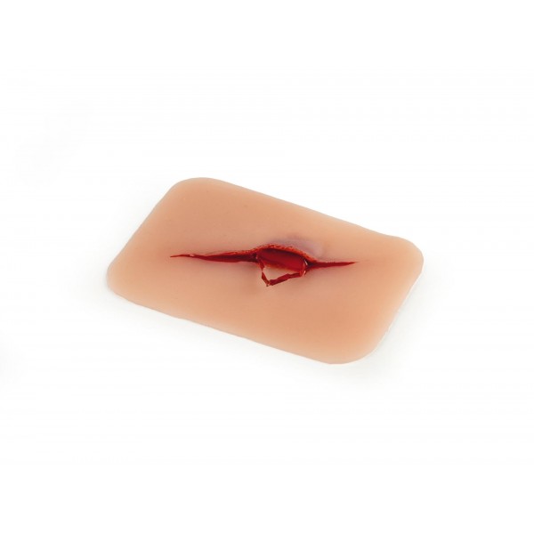 Wound Moulage "Cut with Glass Fragment" – Προσομοίωση Κοπής με Θραύσμα Γυαλιού Wound Moulage "Cut with Glass Fragment" – Προσομοίωση Κοπής με Θραύσμα Γυαλιού