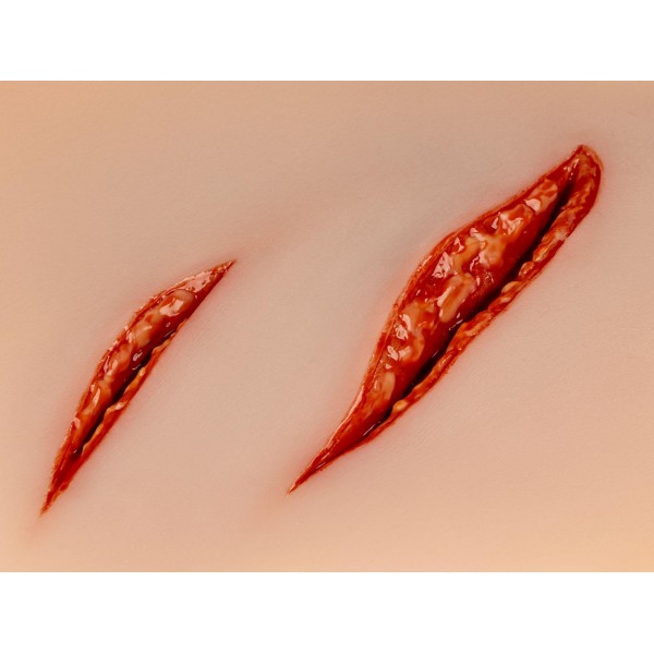 Wound Moulage – Μεγάλο Κόψιμο με Λειτουργία Αιμορραγίας Wound Moulage – Μεγάλο Κόψιμο με Λειτουργία Αιμορραγίας
