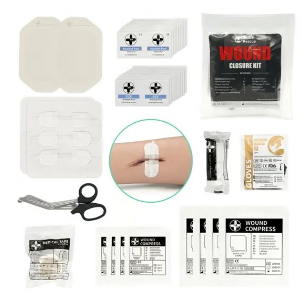 Rhino Rescue Κιτ Τραυμάτων και Πληγών - Wound Closure Kit
