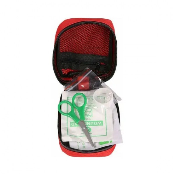 Mil-Tec Μικρό Φαρμακείο Mini Red με Εξοπλισμό Κατάλληλο για Πρώτες Βοήθειες