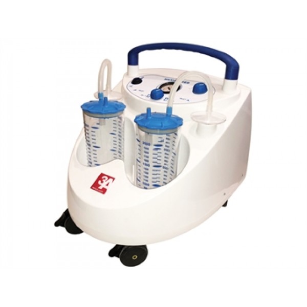 MAXI ASPEED – Συσκευή Αναρρόφησης 60 L/min με 2x2L Δοχεία & Ποδοδιακόπτη (230V)