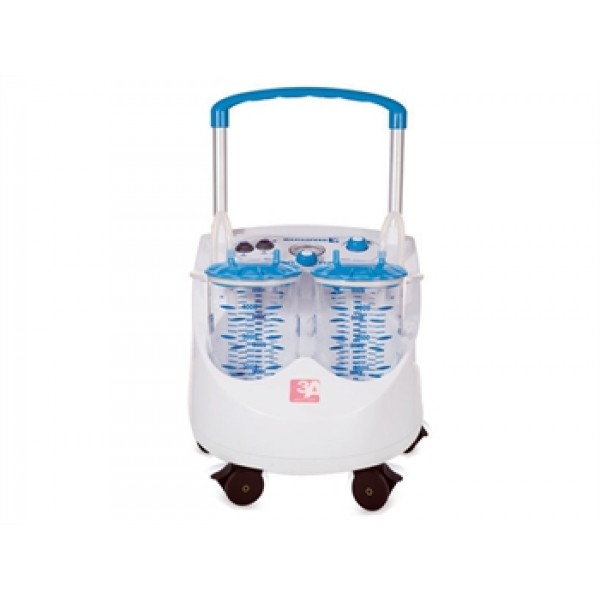 MAXI ASPEED – Αναρρόφηση 90 L/min με 2x4L Δοχεία & Ποδοδιακόπτη (230V)