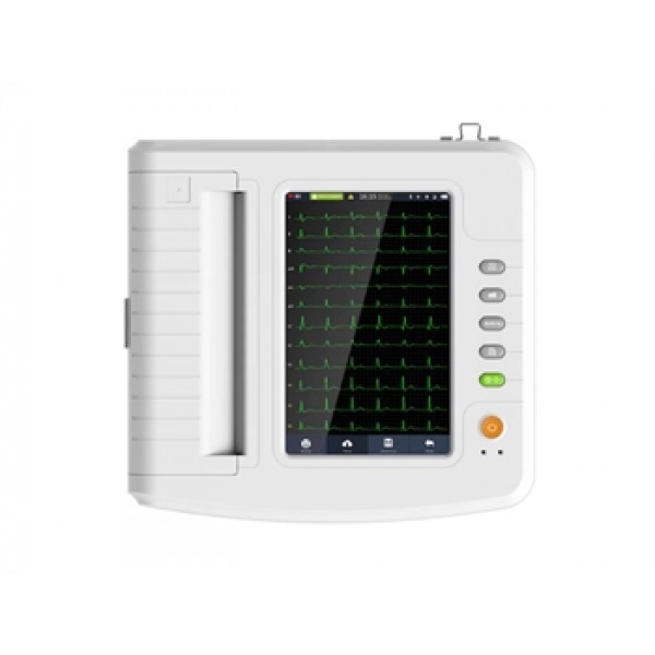 Contec ECG 1212G – 12‑κανάλι ΗΚΓ με Οθόνη & Ερμηνεία