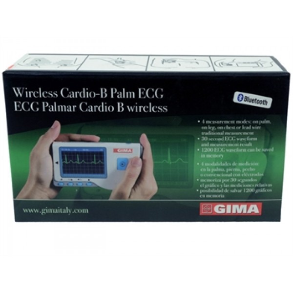  CARDIO-B BLUETOOTH PALM ECG with software