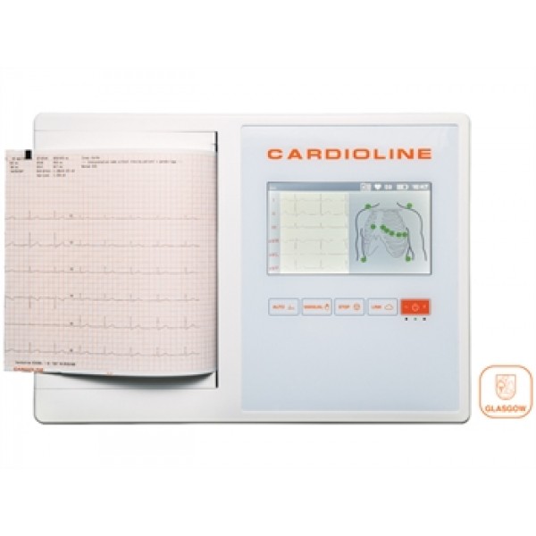 CARDIOLINE ECG200L GLASGOW - 7" colour touch screen