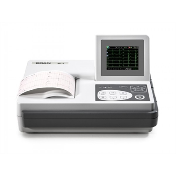  EDAN SE-3 COLOUR ECG - 3 channel with monitor and interpretation