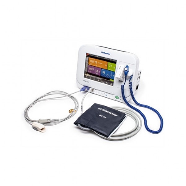 Riester RVS-100 blood pressure monitor with oximeter and thermometer
