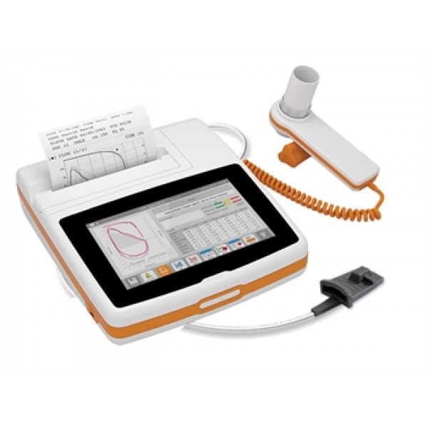  SPIROLAB COLOUR SPIROMETER with 7" touchscreen,SpO2,printer,software
