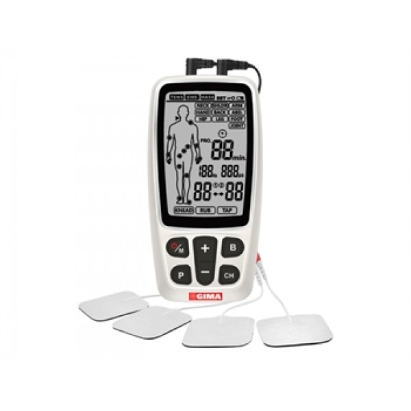  GIMA-CARE TENS/EMS - 2 channels - 60 programmes