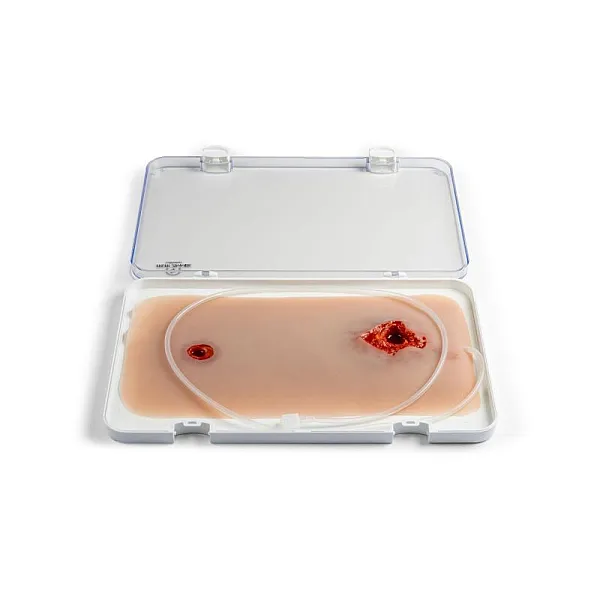 Wound Moulage – Τραύμα από Σφαίρα στο Πόδι με Λειτουργία Αιμορραγίας