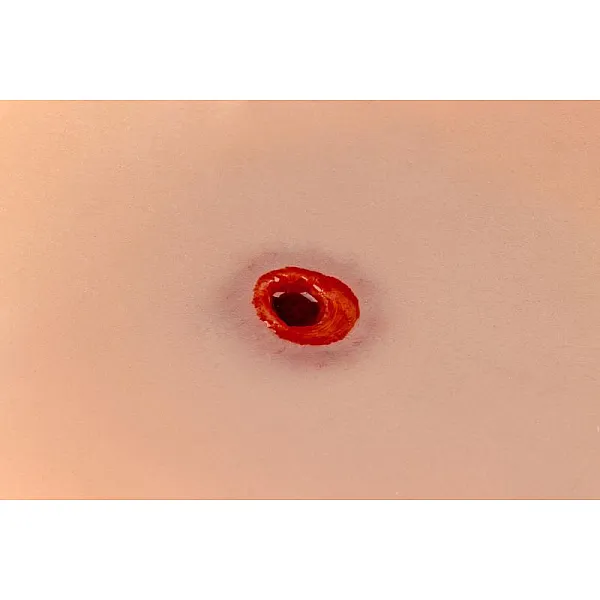 Wound Moulage – Τραύμα από Σφαίρα στο Πόδι με Λειτουργία Αιμορραγίας Wound Moulage – Τραύμα από Σφαίρα στο Πόδι με Λειτουργία Αιμορραγίας