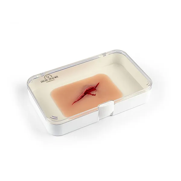 Wound Moulage "Cut with Glass Fragment" – Προσομοίωση Κοπής με Θραύσμα Γυαλιού Wound Moulage "Cut with Glass Fragment" – Προσομοίωση Κοπής με Θραύσμα Γυαλιού