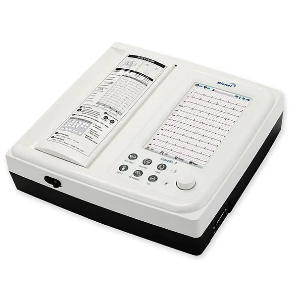 Καρδιογράφος ECG CARDIO 7 (12 κανάλια με οθόνη αφής) Καρδιογράφος ECG CARDIO 7 (12 κανάλια με οθόνη αφής)