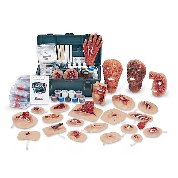 Xtreme Trauma Deluxe Moulage Kit – Πολυτελές Σετ Προσομοίωσης Ακραίων Τραυμάτων Xtreme Trauma Deluxe Moulage Kit – Πολυτελές Σετ Προσομοίωσης Ακραίων Τραυμάτων