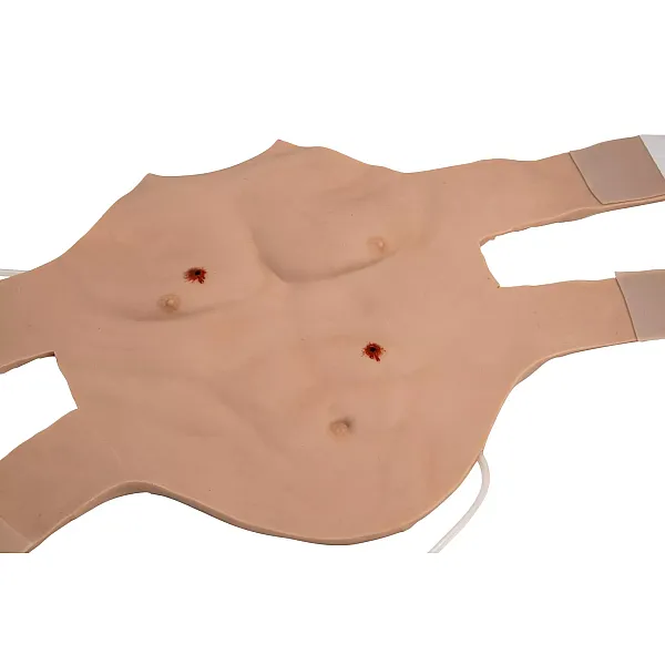 Chest Skin with Gunshot Wounds – Δέρμα Θώρακα με Τραύματα από Πυροβολισμό για Εφαρμογή Chest Skin with Gunshot Wounds – Δέρμα Θώρακα με Τραύματα από Πυροβολισμό για Εφαρμογή