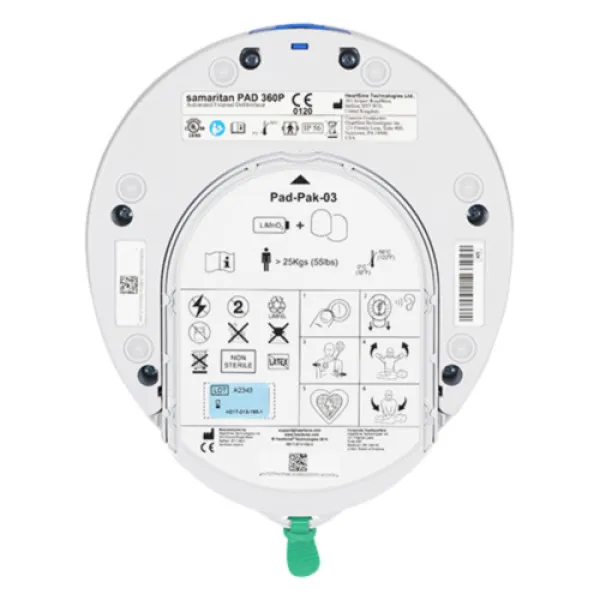 HeartSine Samaritan 360P fully automatic AED