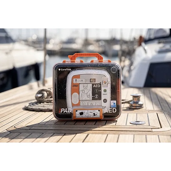 Αυτόματος Εξωτερικός Απινιδωτής iPAD CU-SP1 Marine Package (Με Πιστοποίηση Ναυτιλίας & Σκληρή Θήκη CoreTrek IP66)