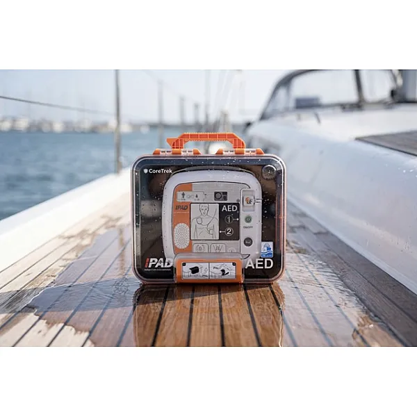 Αυτόματος Εξωτερικός Απινιδωτής iPAD CU-SP1 Marine Package (Με Πιστοποίηση Ναυτιλίας & Σκληρή Θήκη CoreTrek IP66)