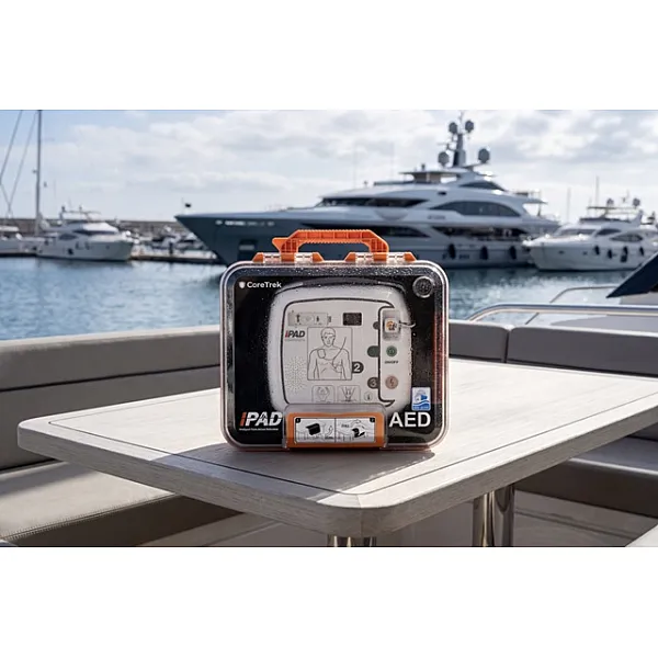 Αυτόματος Εξωτερικός Απινιδωτής iPAD CU-SP1 Marine Package (Με Πιστοποίηση Ναυτιλίας & Σκληρή Θήκη CoreTrek IP66)