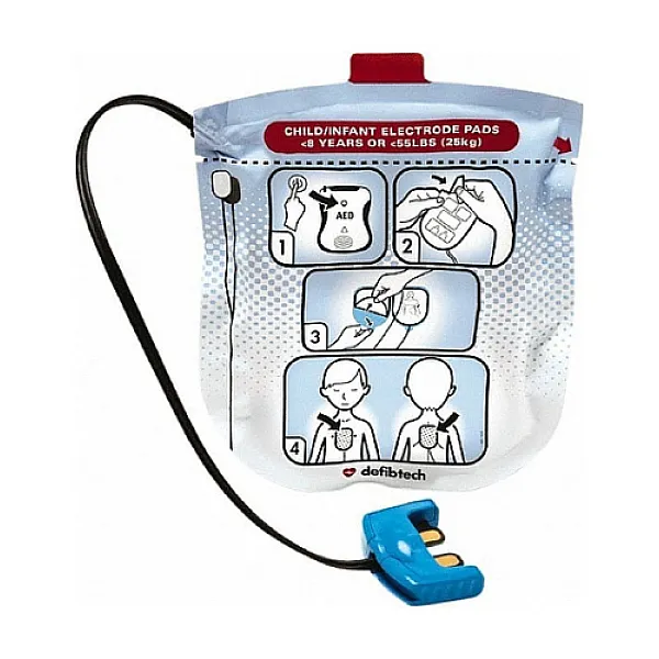 Παιδιατρικά Ηλεκτρόδια Απινιδωτή Defibtech Lifeline VIEW Παιδιατρικά Ηλεκτρόδια Απινιδωτή Defibtech Lifeline VIEW