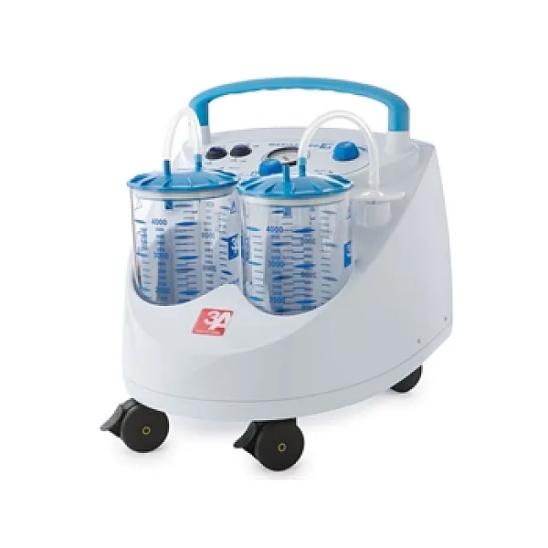MAXI ASPEED – Συσκευή Αναρρόφησης 60 L/min με 2x4L Δοχεία & Ποδοδιακόπτη (230V)