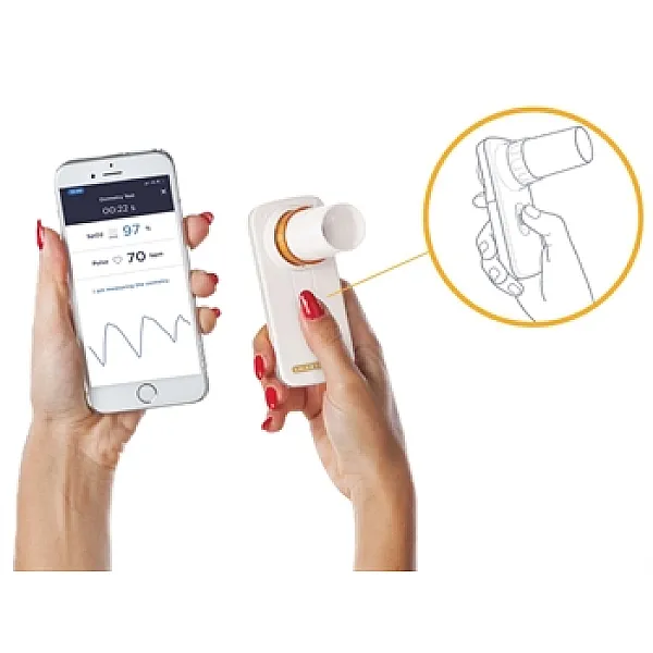  SMART ONE OXI PEAK FLOW and FEV1 on SmartPhone