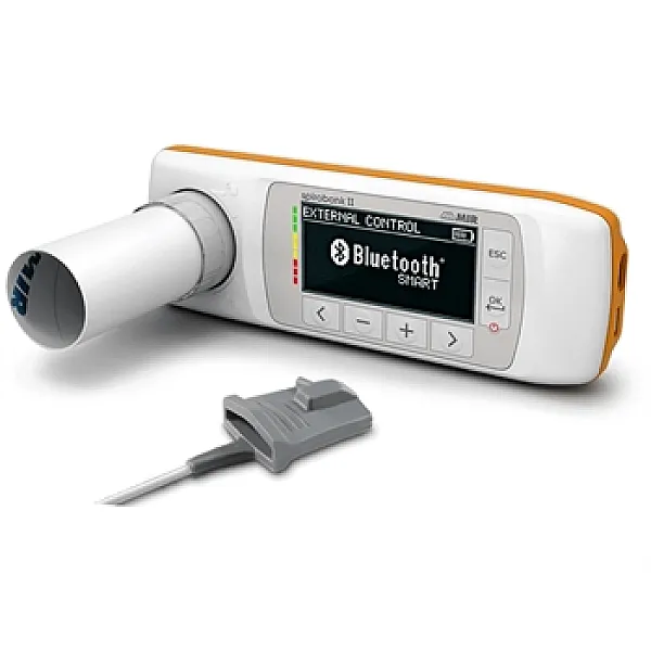 MIR Spirobank II Advanced Plus with 1 multi-use tourbine and oximetry MIR Spirobank II Advanced Plus with 1 multi-use tourbine and oximetry