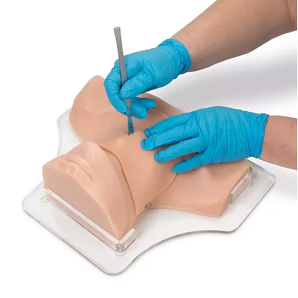 Προσομοιωτής Κρικοθυρεοτομής (Cricothyrotomy Simulator) Προσομοιωτής Κρικοθυρεοτομής (Cricothyrotomy Simulator)